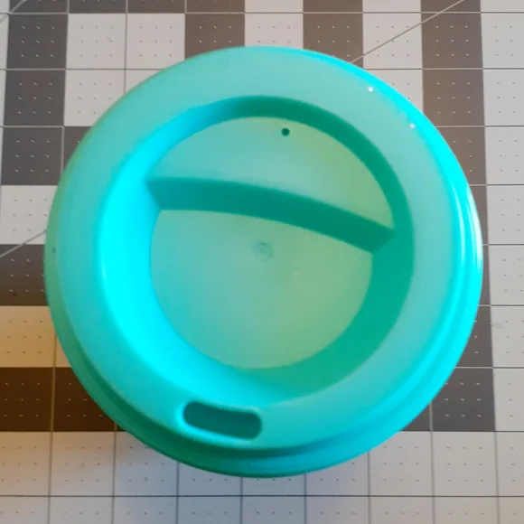 GROOVY GLAM Turquoise Blue Day of the Dead Sugar Skull Travel Tumbler with Lid - Picture 2 of 6